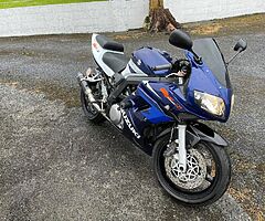 Suzuki Sv 1000 sz limited edition taxed