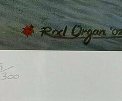 LIMITED EDITION Art Print - Rod Organ "Orange Mobile" Noriyuki Haga Neil Hodgson Joey Dunlop IOM TT - Image 3/5