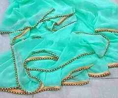 Soft jorjet saree - Image 3/8