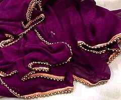 Soft jorjet saree - Image 4/8
