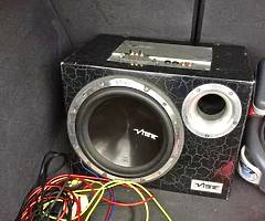 Vibe 1200 watt subwoofer