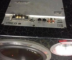 Vibe 1200 watt subwoofer