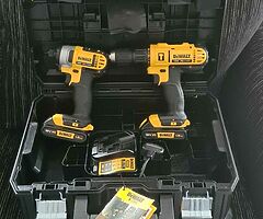 Dewalt sets of cordless drills 18volt brand new top top quality set 