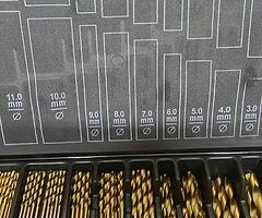 HSS  DRILL  BITS  BRAND  NEW  TOP TOP QUALITY  SET 