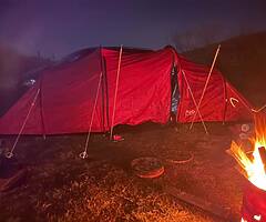 ProAction 6 Man 3 Room Tunnel Camping Tent Selling because I’ve got a bigger tent