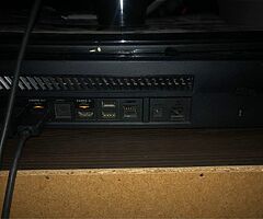 Xbox one good condition few scrapes but blends in with Xbox comes with an account 150 ono