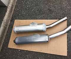 yamaha R6 5eb (99-02) and 5sl (03-05)standard silencers