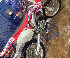 2007 Honda Yamaha  CRF 250 YZ125