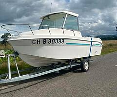 2002 Cabin fisher 5m pilot house  5m