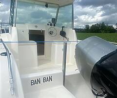 2002 Cabin fisher 5m pilot house  5m