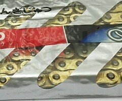 2021 CHOHO O Ring Chain 520 pitch 120 link Heavy Duty Gold