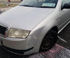 Sell swap skoda fabia 2003
1.2HTP petrol nct31.08.21 tax31. 11.21 - Image 3/6