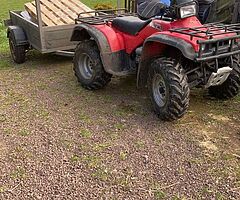 2002 Honda Foreman 450cc 4wd - Image 4/10