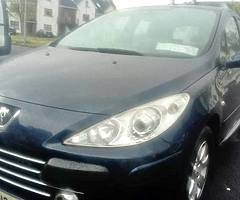2007 PEUGEOT 307 1.4 PETROL. NCT 08/19 TAX 06/19 130.K.