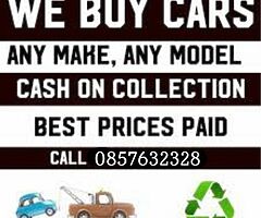 We Buy Cars !!! Contact Us For A Free Quote