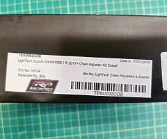 GSXR 1000 / 1000 R Lightech Chain Adjusters