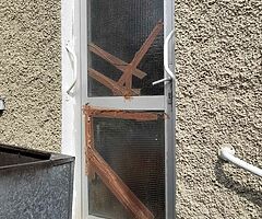 PVC doors supplied and fitted