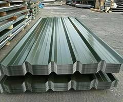 New box profile tin sheets & Perspex ; Made to order