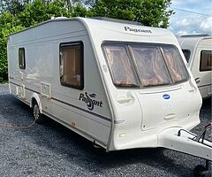 Bailey Pageant Fixed Bed As New Caravan For Sale