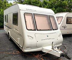 Compass Omega 5/6 Berth As New Caravan For Sale