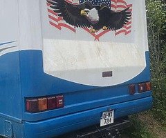 Camper van left hand sid drive