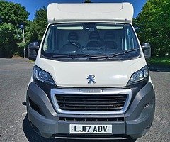 2017 PEUGEOT BOXER LUTON MAXI MOVER FURNITURE/DELIVERY VAN