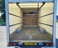 2017 PEUGEOT BOXER LUTON MAXI MOVER FURNITURE/DELIVERY VAN - Image 8/10