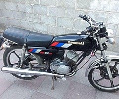 Kawasaki GTO, Kawasaki KH100, Kawasaki AR125