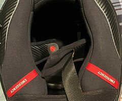 Scorpion Carbon Helmet + Sena 10S Bluetooth - Image 5/8