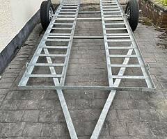 Galvanised 2 quad trailer - Image 4/4