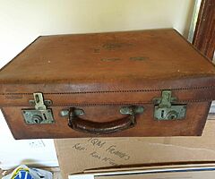 Antique briefcase