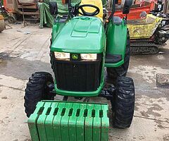 2017 46hp JOHN DEERE