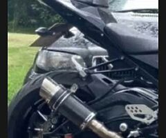 Delkevic 200mm round carbon exhaust