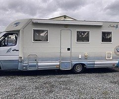 2001 MERCEDES RIMOR 6 BERTH CAMPER UK REG AS NEW! €22,000