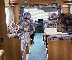 2001 MERCEDES RIMOR 6 BERTH CAMPER UK REG AS NEW! €22,000 - Image 7/10