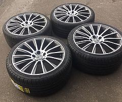 19” BRAND NEW STAGGERED MERCEDES TWIST ALLOY WHEELS AND TYRES DELIVERY AVAILABLE - Image 3/4