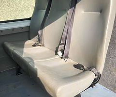 Set off 3 seats with belts & side door with window for vivaro traffic - Image 4/4