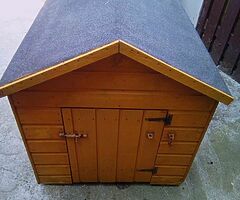Large dog kennel good condition