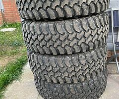 4 x Tyres insta turbo 265/75/16
