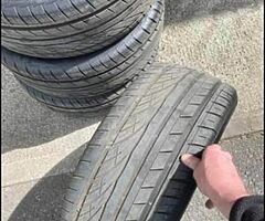 4 x 255/55R18 4x4 tyres