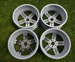 18" GENUINE BMW 1 SERIES M SPORT 208M ALLOYS E87 E88 E81 E82 E46 E36 Z3 Z4 5x120 WHEELS - Image 6/10