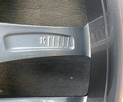 18" GENUINE BMW 5 SERIES G30 M SPORT 662M STAGGERED ALLOYS PIRELLI P7 TYRES IMMACULATE 5x112 WHEELS - Image 9/10