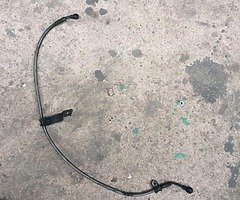 Braided oil feed pipe for 1.9tdi