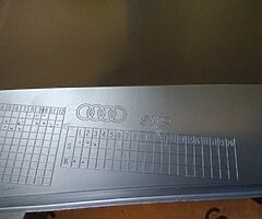 19-21 NEW GENUINE AUDI A1 REAR BUMPER DIFFUSER NOT ALLOYS WHEELS - Image 6/9