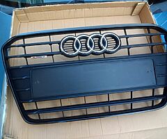 12-16 AUDI A5 S LINE BLACK EDITION BUMPER GRILLE GRILL QUATTRO TDI TSFI NOT ALLOYS WHEELS - Image 6/6