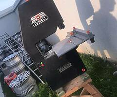 Air Compressor And Bench Saw