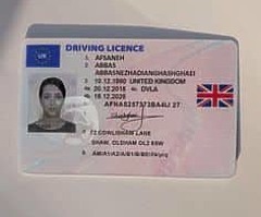 For sale UK driving licence for online sale