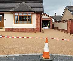 Stunning resin bound overlays