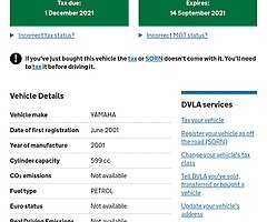 2001 Yamaha YZF R6 600 - Image 10/10