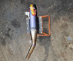 19/20 YZ250f FMF titanium 4.1 exhaust silencer